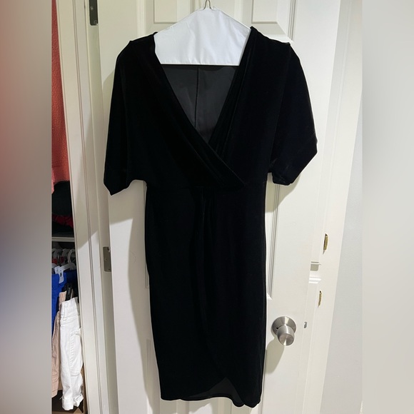 Express Velvet Tulip Dress - Picture 2 of 2